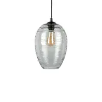 Present Time Leitmotiv Glamour Cone Glass Pendant Lamp